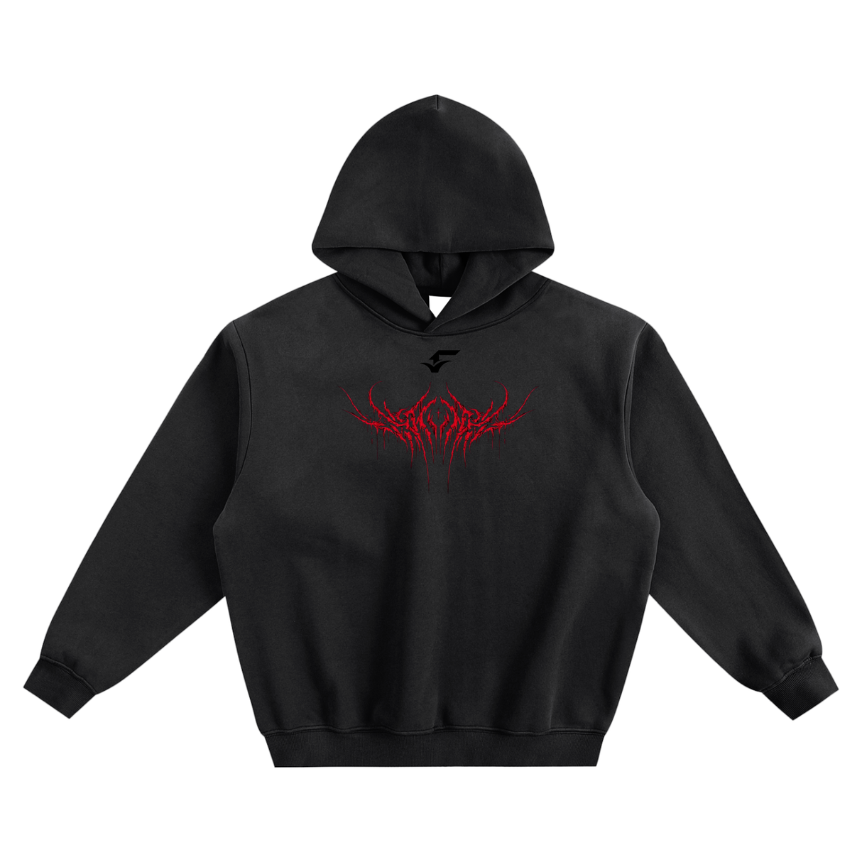 Flex Dark Flame Tribal Hoodie